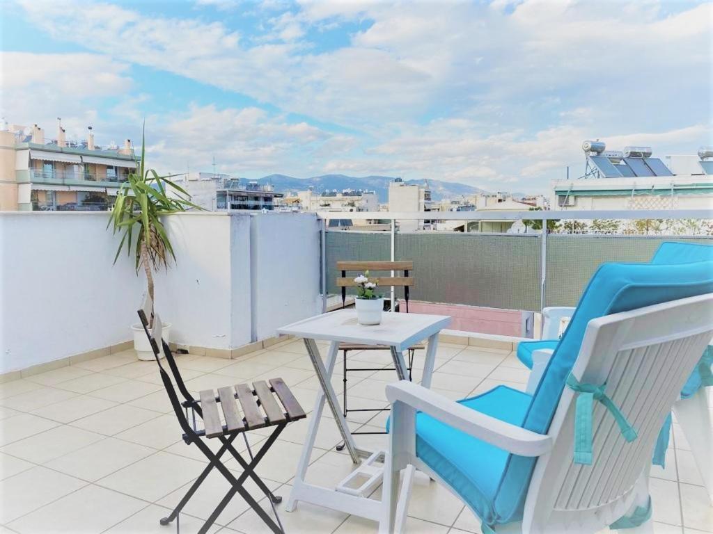 Konstantinou Apartment - Smart & Roof Top Terrace Atény Exteriér fotografie